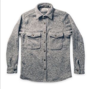 The Big Sur Jacket in Heather Grey Polartec